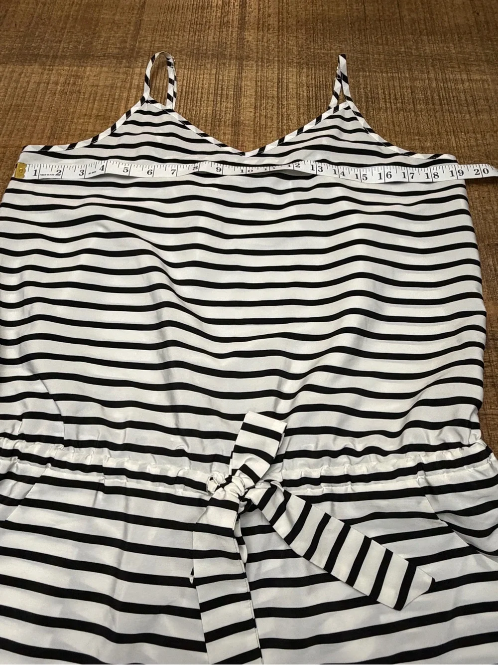 🆕 J. Crew Navy & White Striped Romper